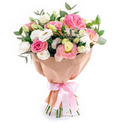 Букет из свежих цветов «Весенний Шарм»