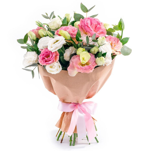 Букет из свежих цветов «Весенний Шарм»