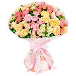 Букет ароматных цветов «Огоньки»