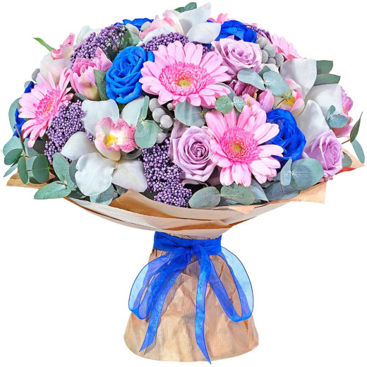 Авторский букет из цветов «Летний Вальс»