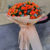 Букет из оранжевых роз «Солнечный блеск»