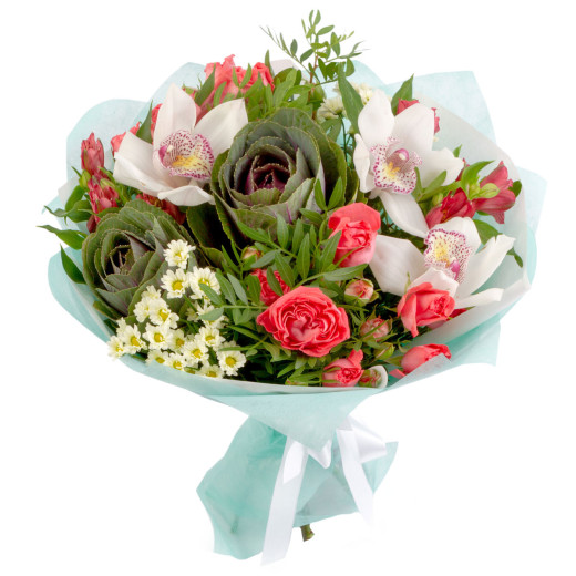 Премиальный букет «Нежность природы»