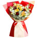 Праздничный букет из цветов «Яркое очарование»