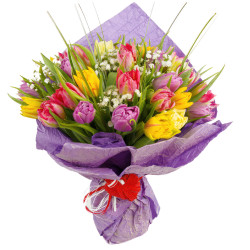 Букет ароматных цветов «Цветочная элегия»