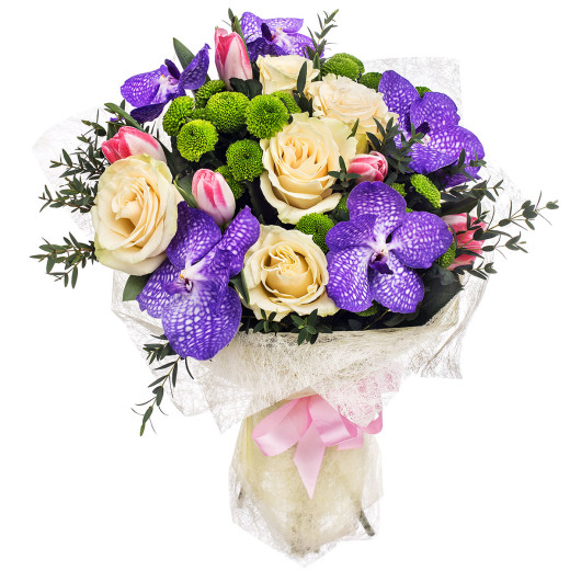 Роскошный букет «Цветочное настроение»