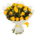 Букет из желтых роз «Золотые лучи»