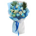 Премиальный букет цветов «Ледяная свежесть»