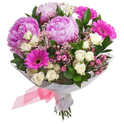 Цветочный букет «Роскошный вираж»