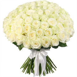 Российская роза белая