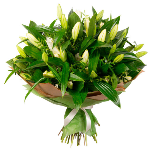 Букет лилий «Шедевр»