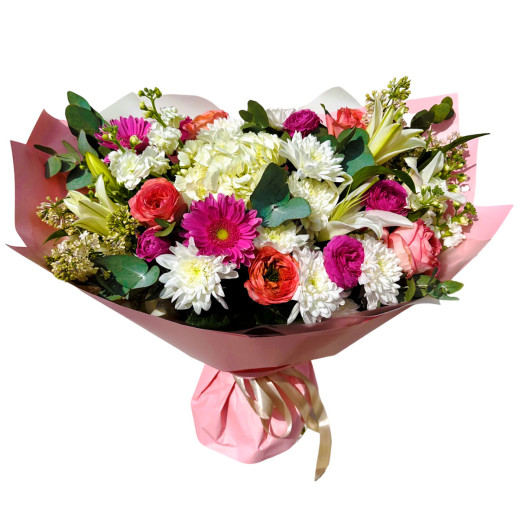 Букет из цветов «Солнечная палитра»