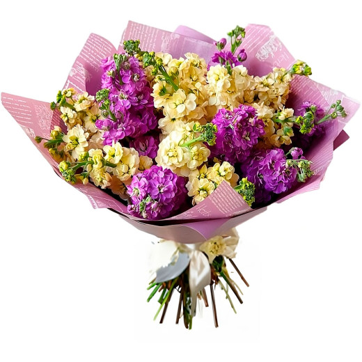 Красивый букет из ароматных цветов «Лепестковая рапсодия»