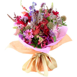 Подарочный букет из цветов «Розовый вечер»