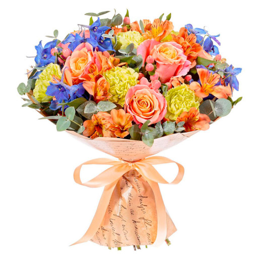 Цветочный букет «Яркое вдохновение»