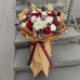 Праздничный букет «Красное очарование»