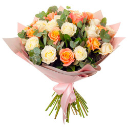 Букет из роз «Тепло души»