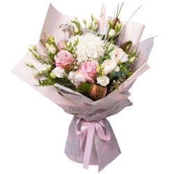 Авторский букет живых цветов «Цветочная мечта»