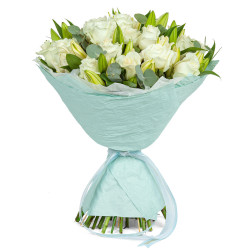 Букет цветов «Рассветный бриз»