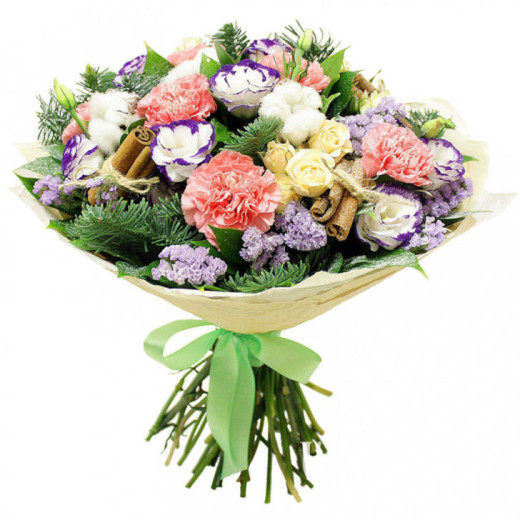 Красивый букет из ароматных цветов «Волшебный сон»