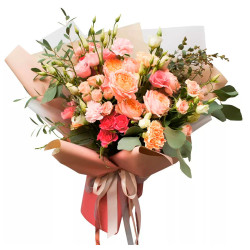 Роскошный букет «Теплые ноты»