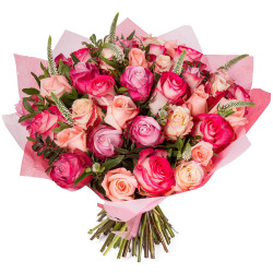Букет из роз «Нежная симфония»