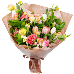 Дизайнерский букет «Солнечный рассвет»