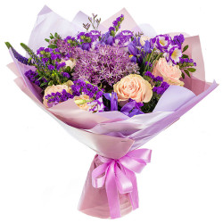 Сезонный букет «Лавандовый шик»