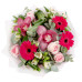 Красивый букет ароматных цветов «Розовый каскад»