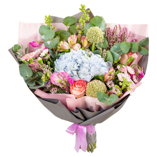 Премиальный букет «Романтическое утро»