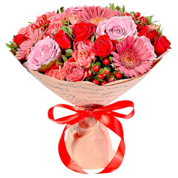 Букет цветов «Волшебный миг»