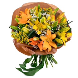 Букет из ароматных цветов «Парфюмный рай»