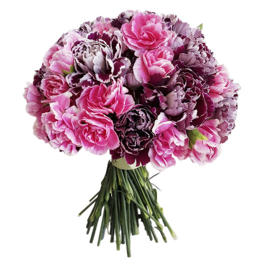 Диантус ассорти из бордового и розового