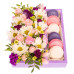 Коробочка с цветами «Цветочный каприз»