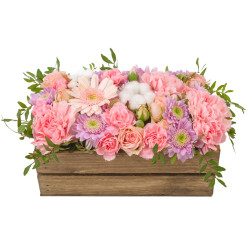 Композиция из цветов «Сиреневый блеск»