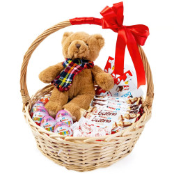 Корзина подарочная «Сладкое счастье»