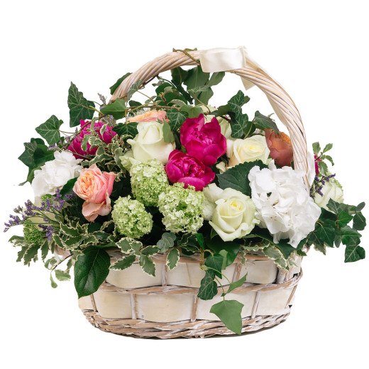 Композиция из живых цветов «Шарм»