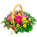 Красивая композиция из цветов «Весеннее настроение»