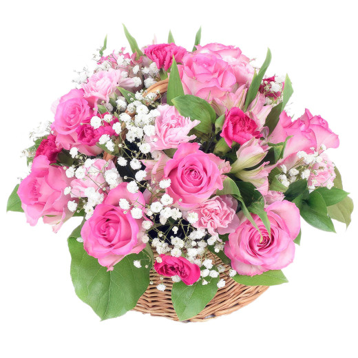 Композиция из цветов «Цветочная акварель»