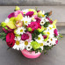 Корзина из цветов «Солнечный взрыв»
