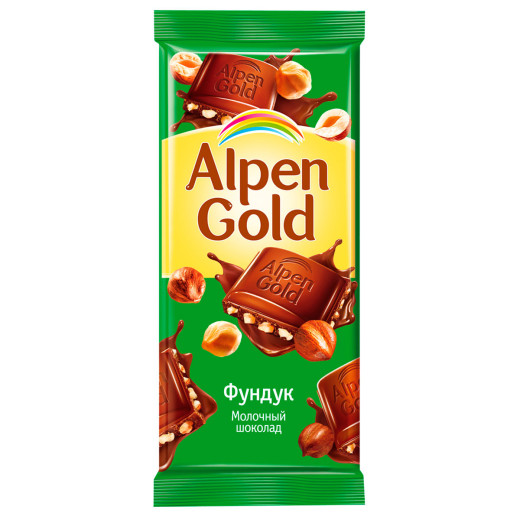Шоколадка «Alpen Gold Фундук»