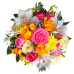 Шикарные цветы в коробке «Цветочный каприз»