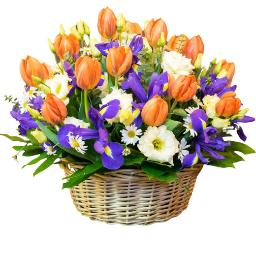 Композиция живых цветов «Летнее сияние»